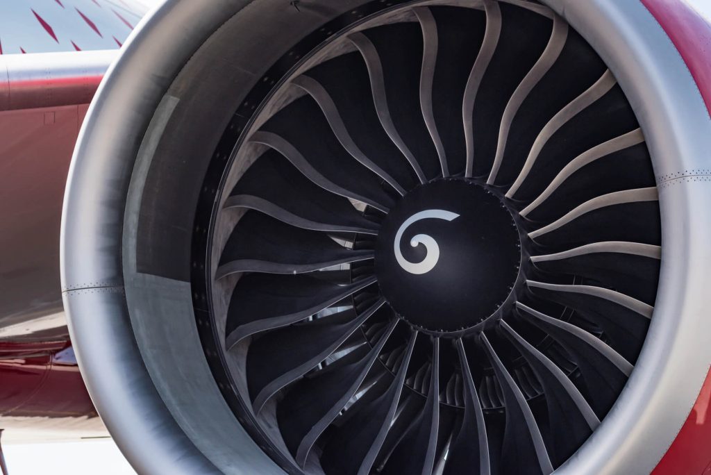 Boeing 777 engine