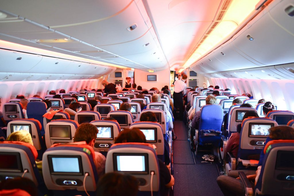 Boeing 777 interior