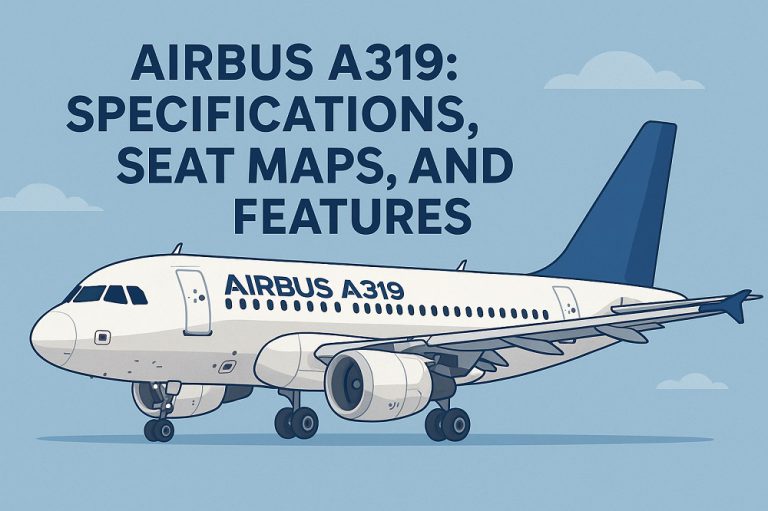 Airbus A319: Specifications, Seat Maps, and Features - National Aero Stands