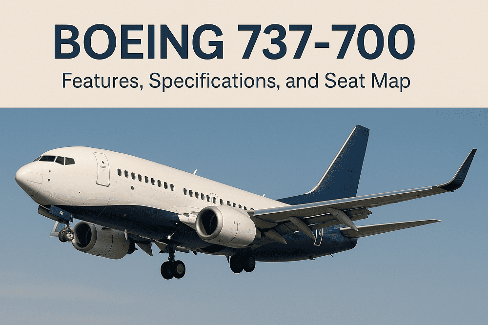 Boeing 737-700: Features, Specifications, and Seat Map