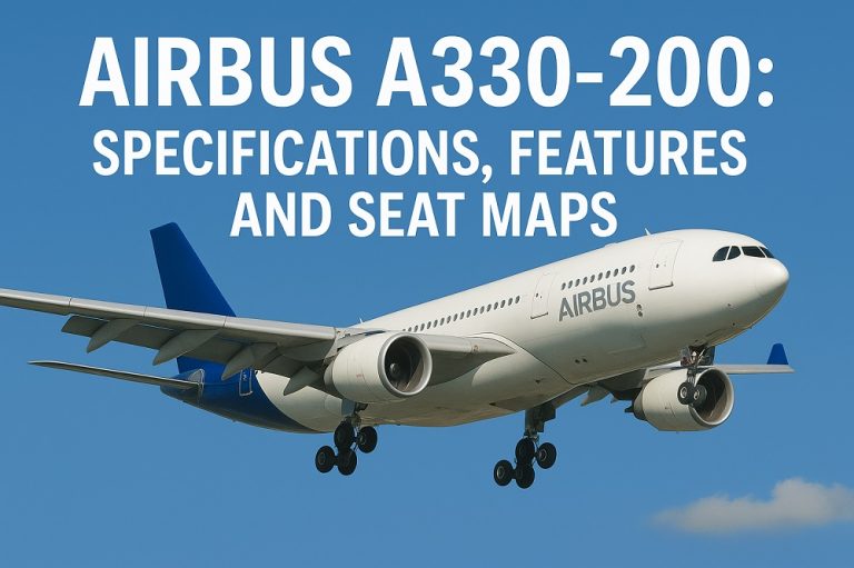 AIRBUS A330 SPECIFICATIONS FEATURES AND SEAT MAPS visual data 7