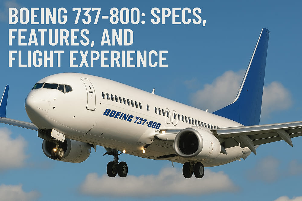 Boeing 737-800: Specs, Features, and Flight Experience