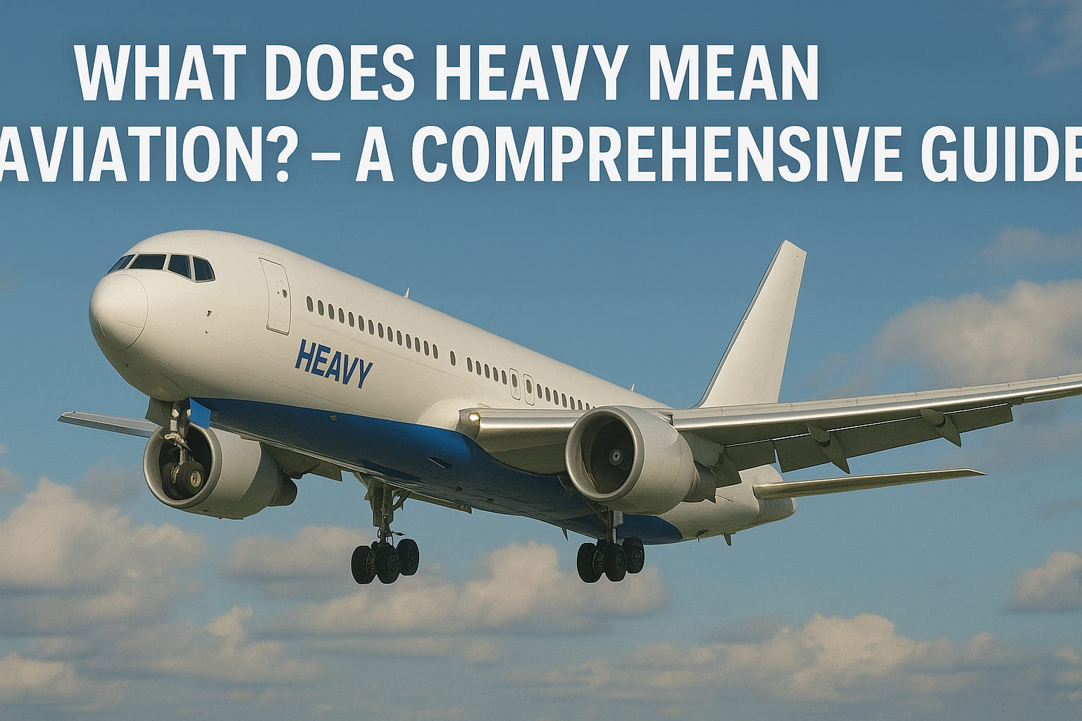 what does heavy mean in aviation