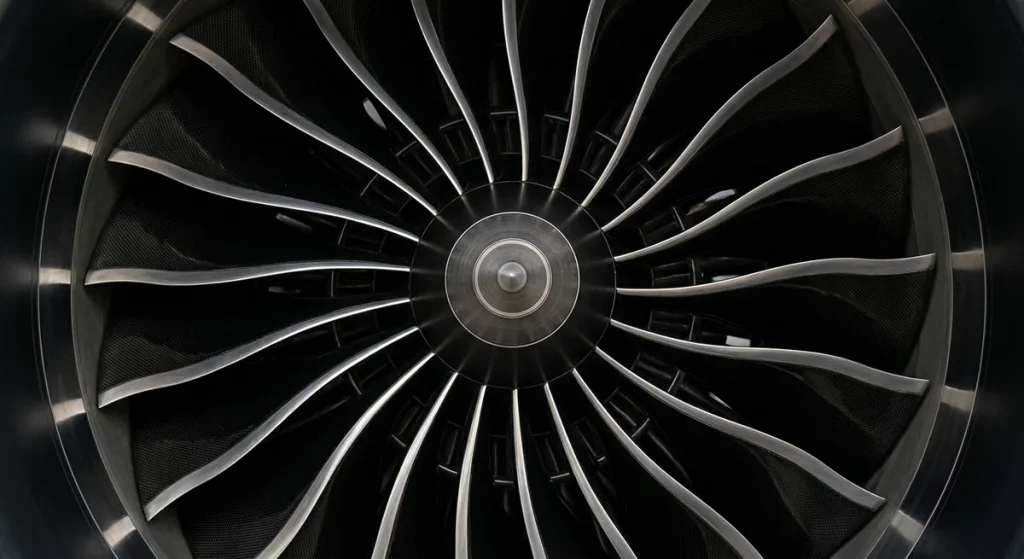 Composite fan blades of a new-generation turbofan engine